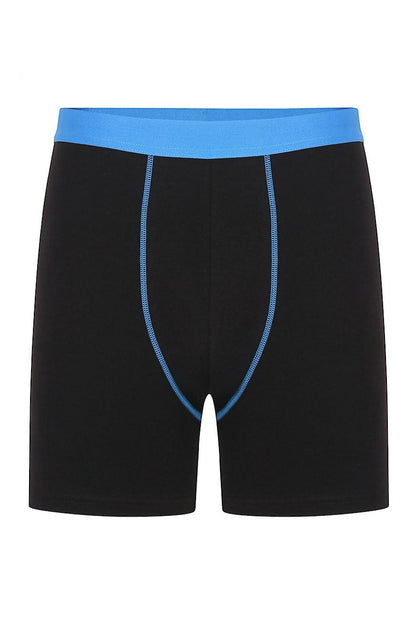 Men's Threading Detail Oxford Boxer Shorts