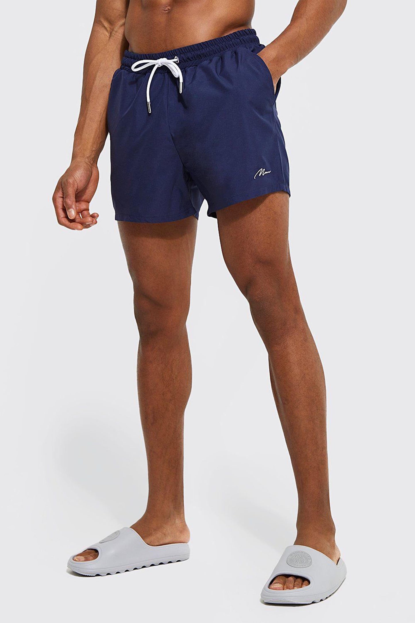 BM Men's Mid Length Classic Activewear Swim Shorts Men's Shorts Umer A Latif 