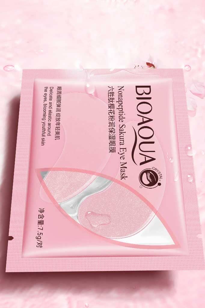 Women's Bioaoqua Nonapeptide Sakura Eye Mask Health & Beauty Sunshine China 