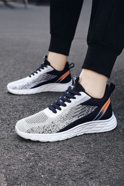 Men's Dynamic Knit Pattern Sneakers Men's Shoes Shaoxing Shangqu im&ex Co.,ltd 