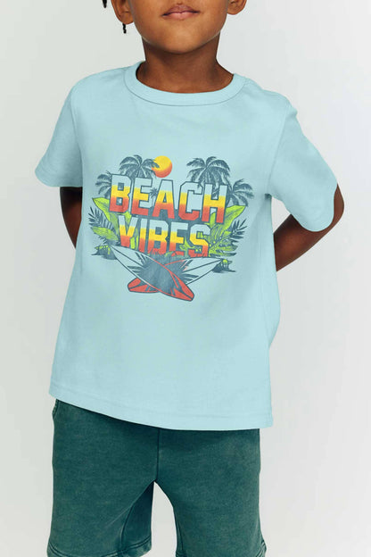 Le Printemps Boy's Beach Vibes Printed Tee Shirt Boy's Tee Shirt Athar Traders 