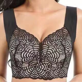 Women's Lace Design Sports Push Up Bra