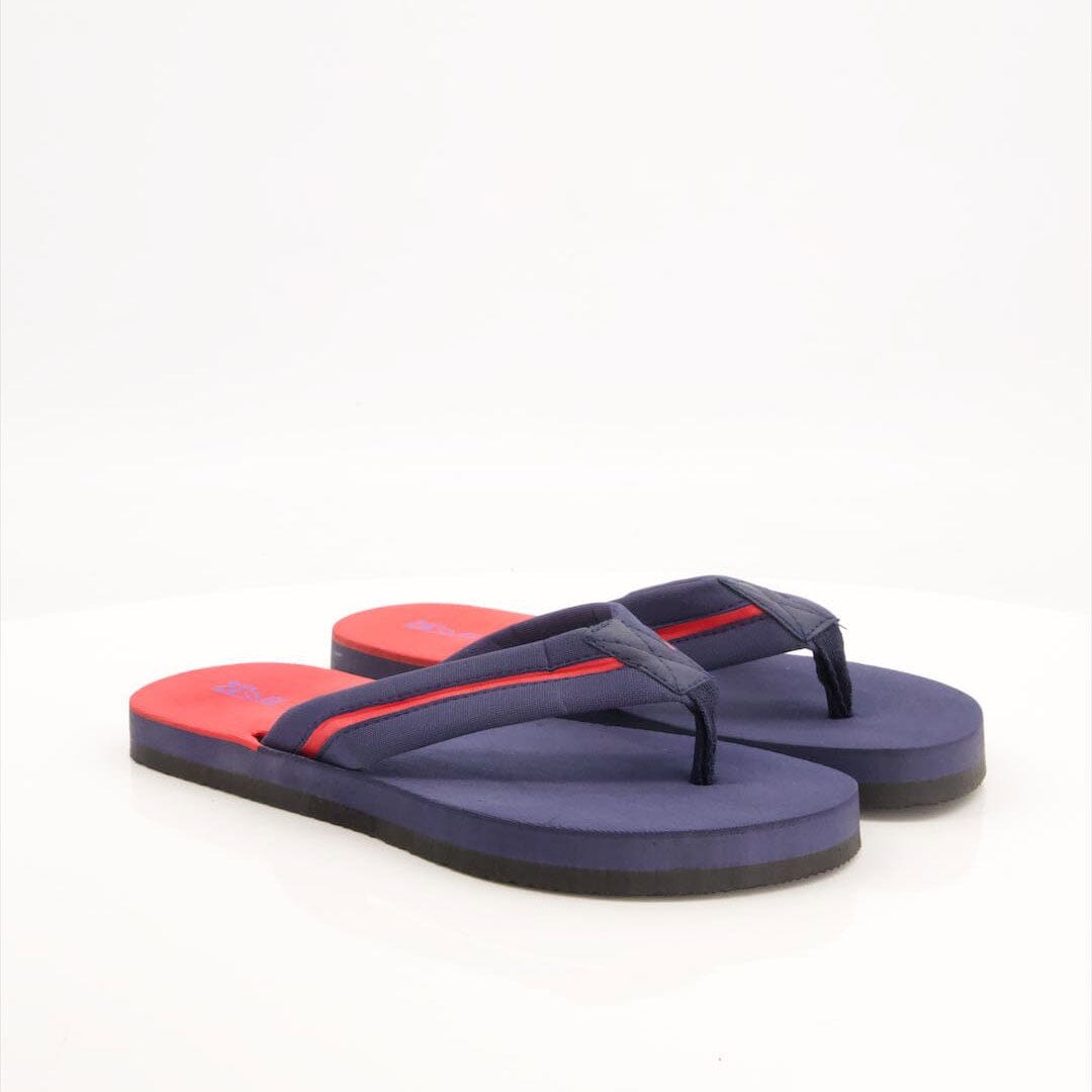 Black Camel Men's Classic Flip Flops Men's Shoes Hamza Traders Navy & Red EUR 40 