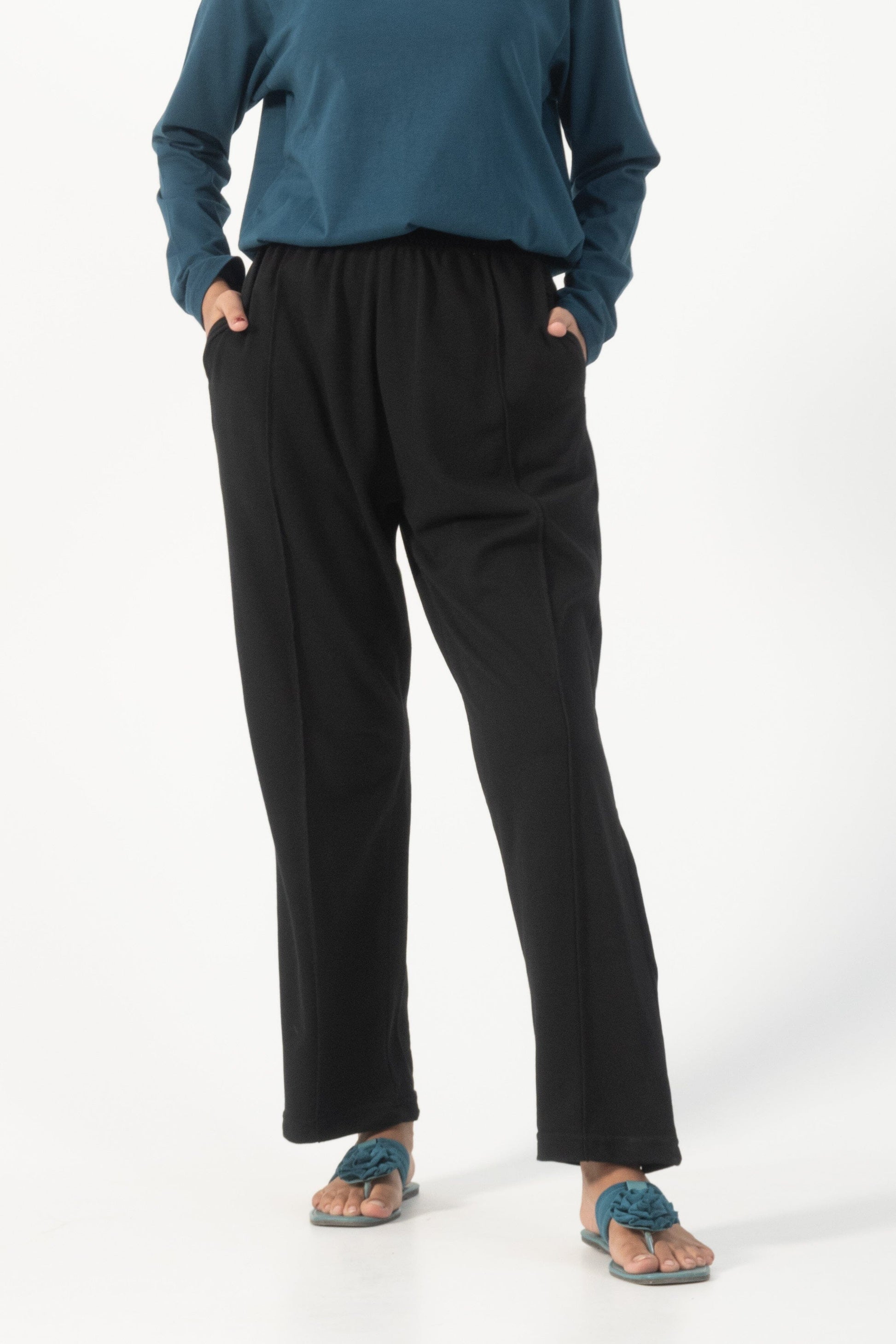 EAST WEST Women's Pintuck Trousers Women's Trousers East West 