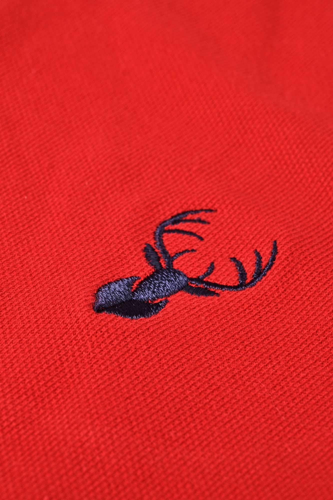 Polo Republica Men's Noble Deer Embroidered Short Sleeve Polo Shirt Men's Polo Shirt Polo Republica 