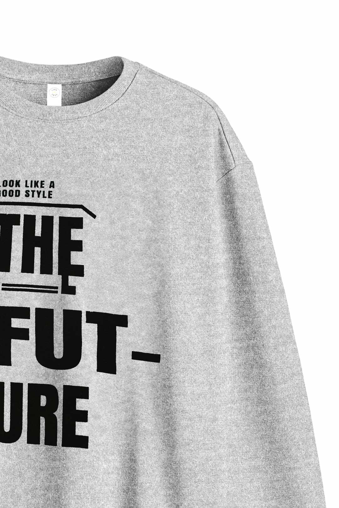 L.A.T Men's The Future Printed Fleece Minor Fault Sweat Shirt