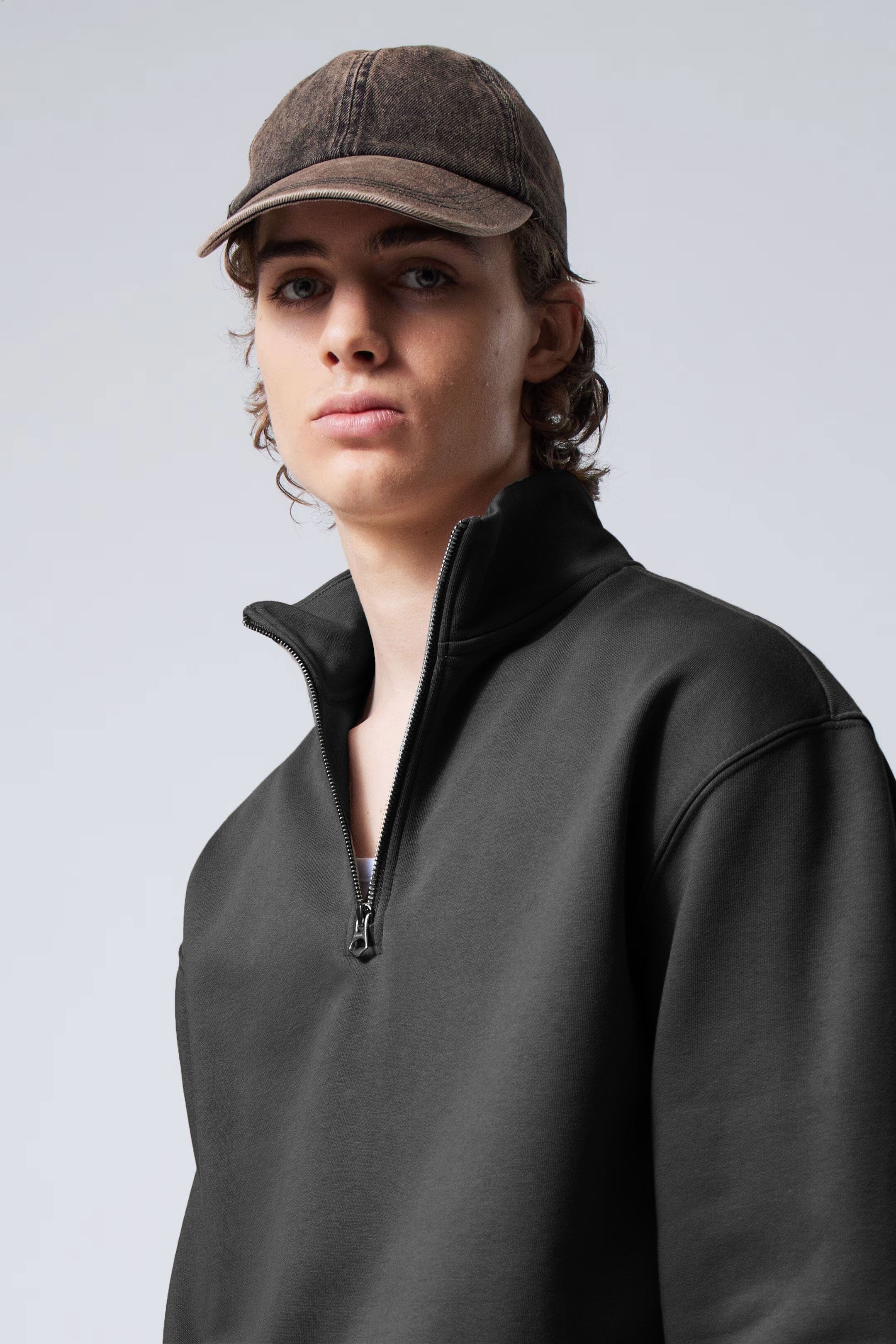Payper Men s Miami Quarter Zipper Fleece Sweat Shirt