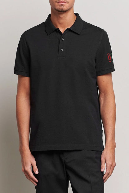 Polo Republica Men's Paper Clips Embroidered Minor Fault Polo Shirt