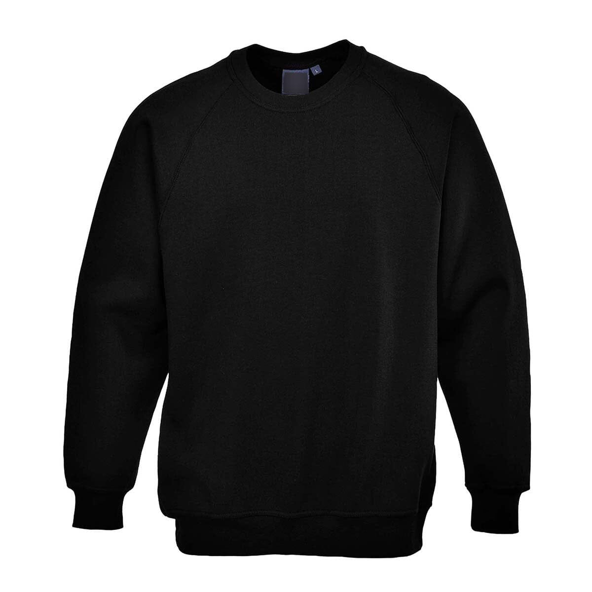 Men's Classic Long Sleeve Minor Fault Sweat Shirt Minor Fault Image Black XXS 