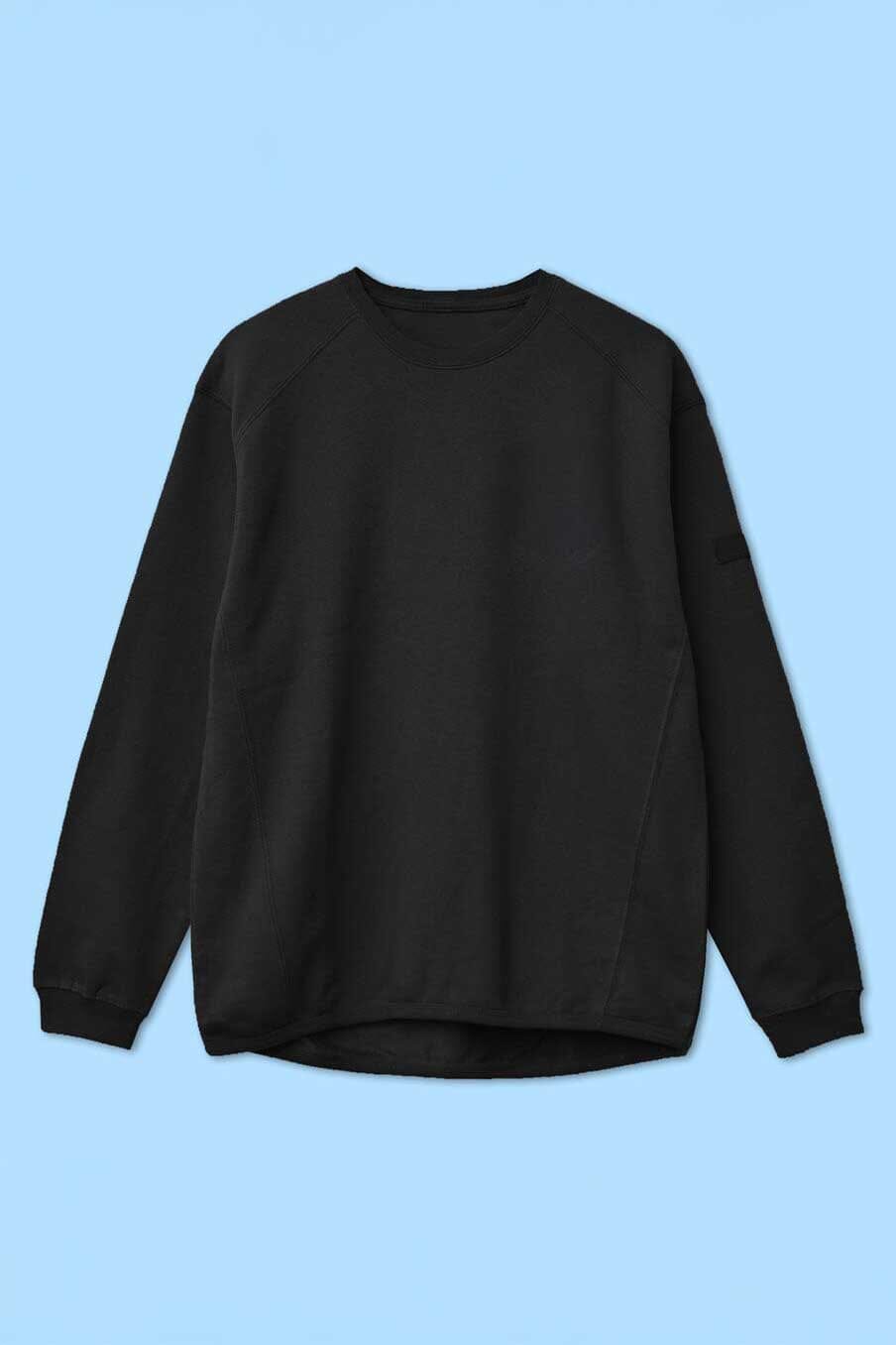 Cut Label Men's Drop-Tail Fleece Sweatshirt Men's Sweat Shirt Fiza International Co. 