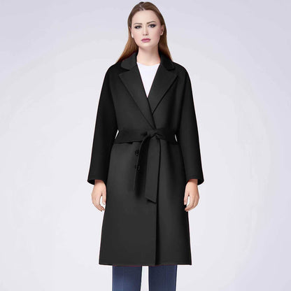 East West Women's Minor Fault Wool Coat Women's Jacket East West Black S 