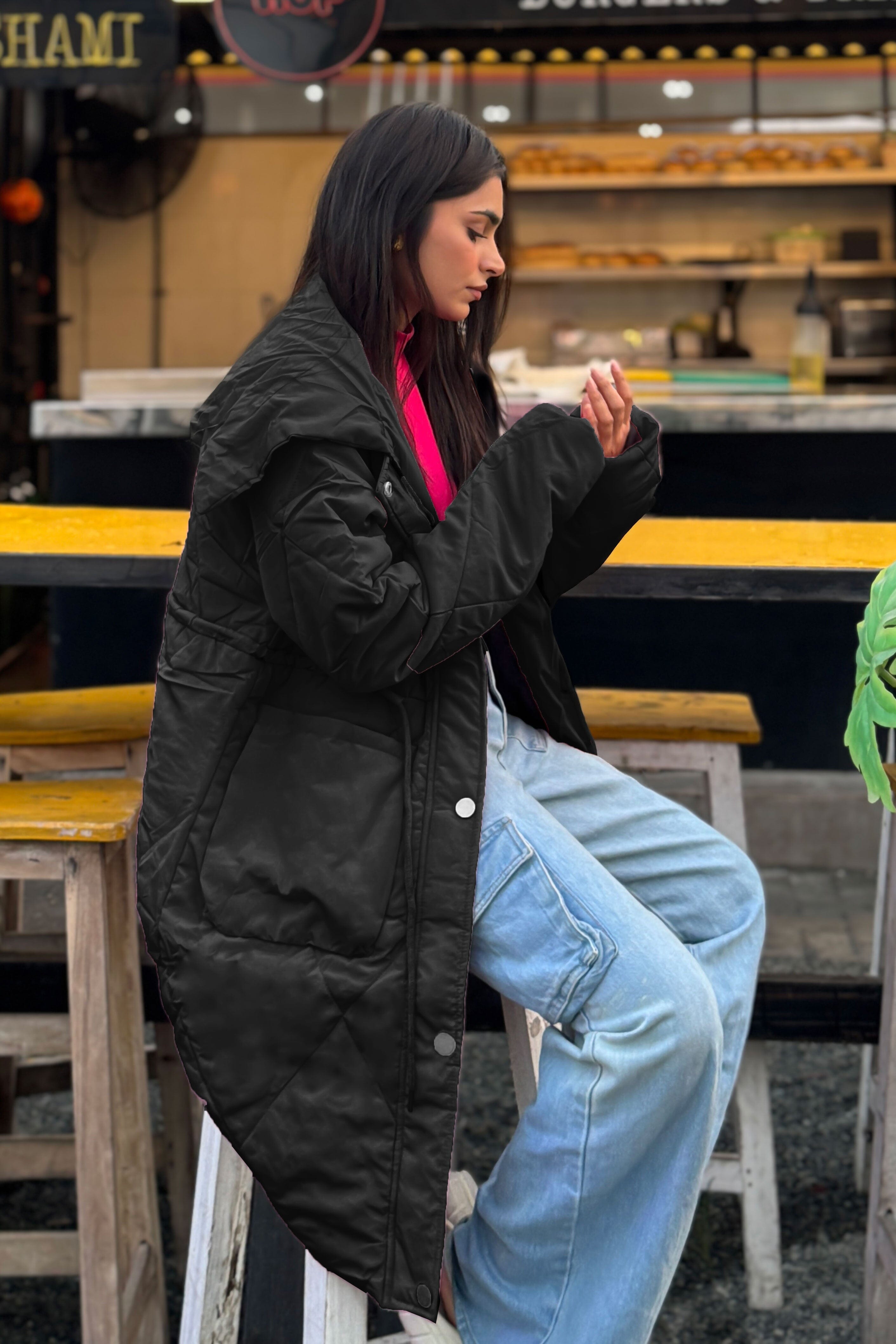 RSG Women s Longline Puffer Jacket