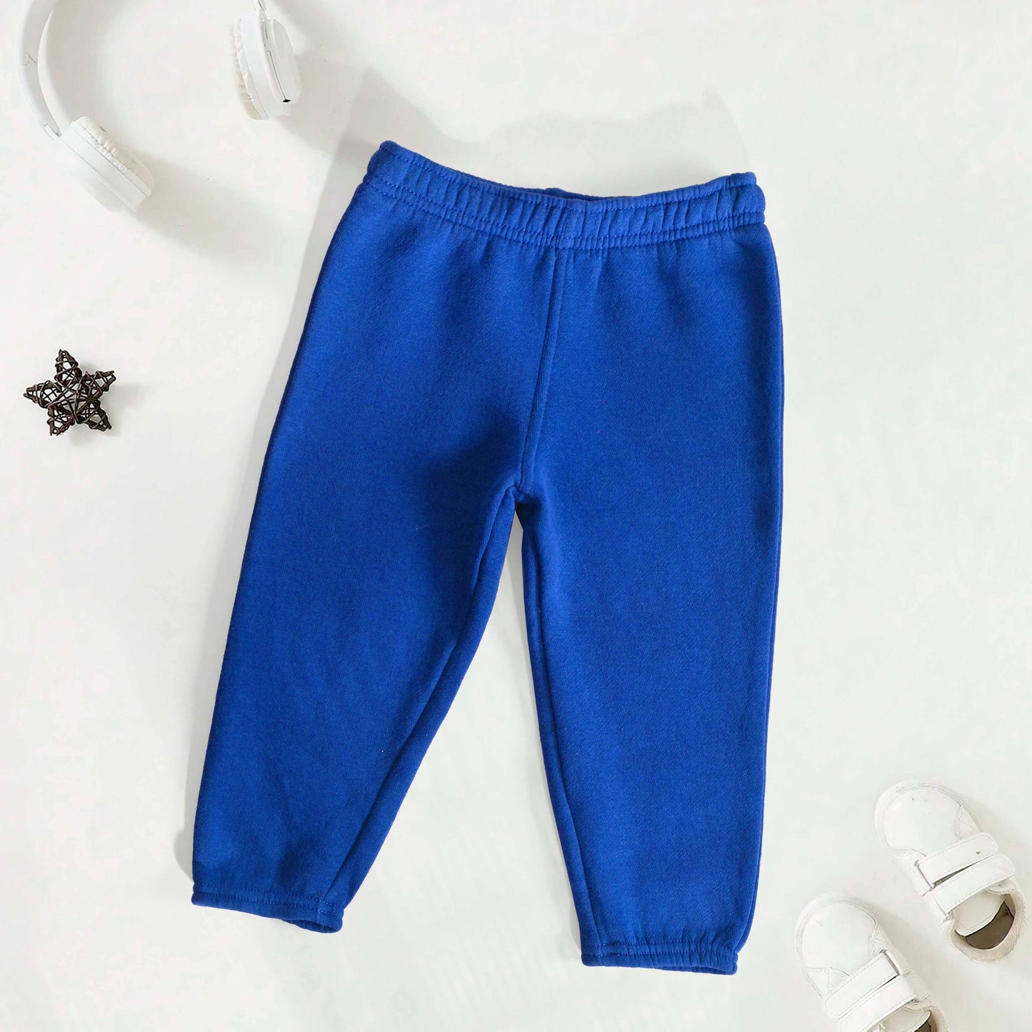 Team Kid's Plain Fleece Sweat Pants Kid's Trousers SNR Royal 12 Months 