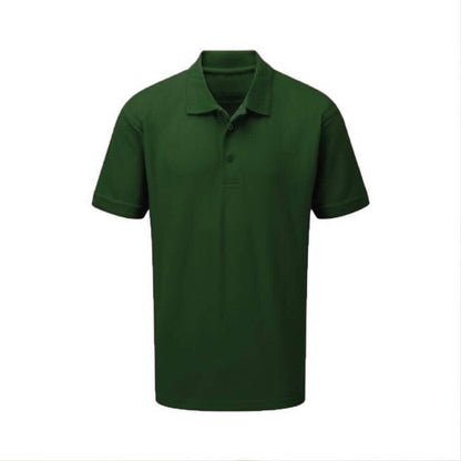 Men's Ontario Minor Fault Short Sleeve Polo Shirt Men's Polo Shirt Image Bottle Green S 