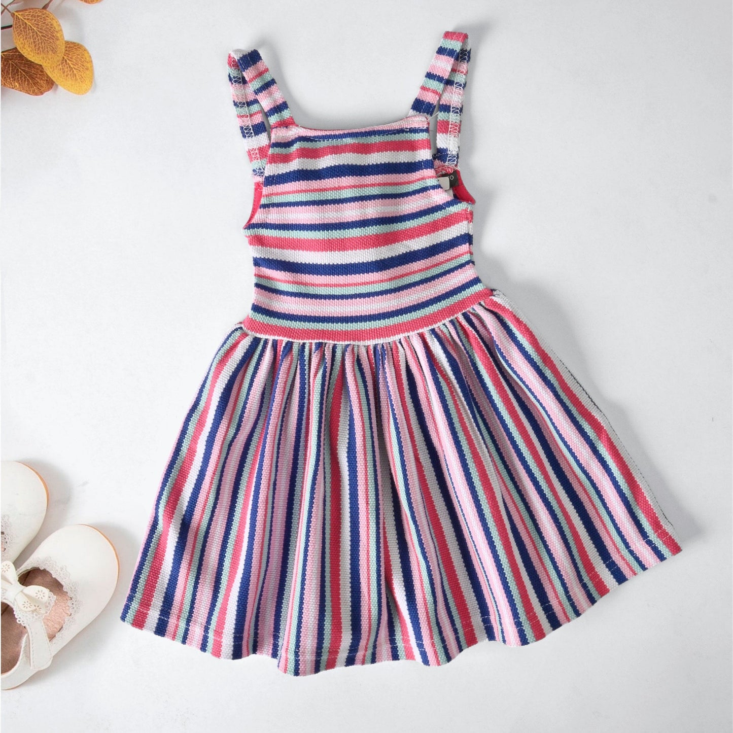 Girl's Chemnitz Striped Style Frock