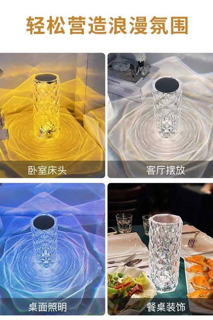 Crystal Lamp Multi Color Night Lights