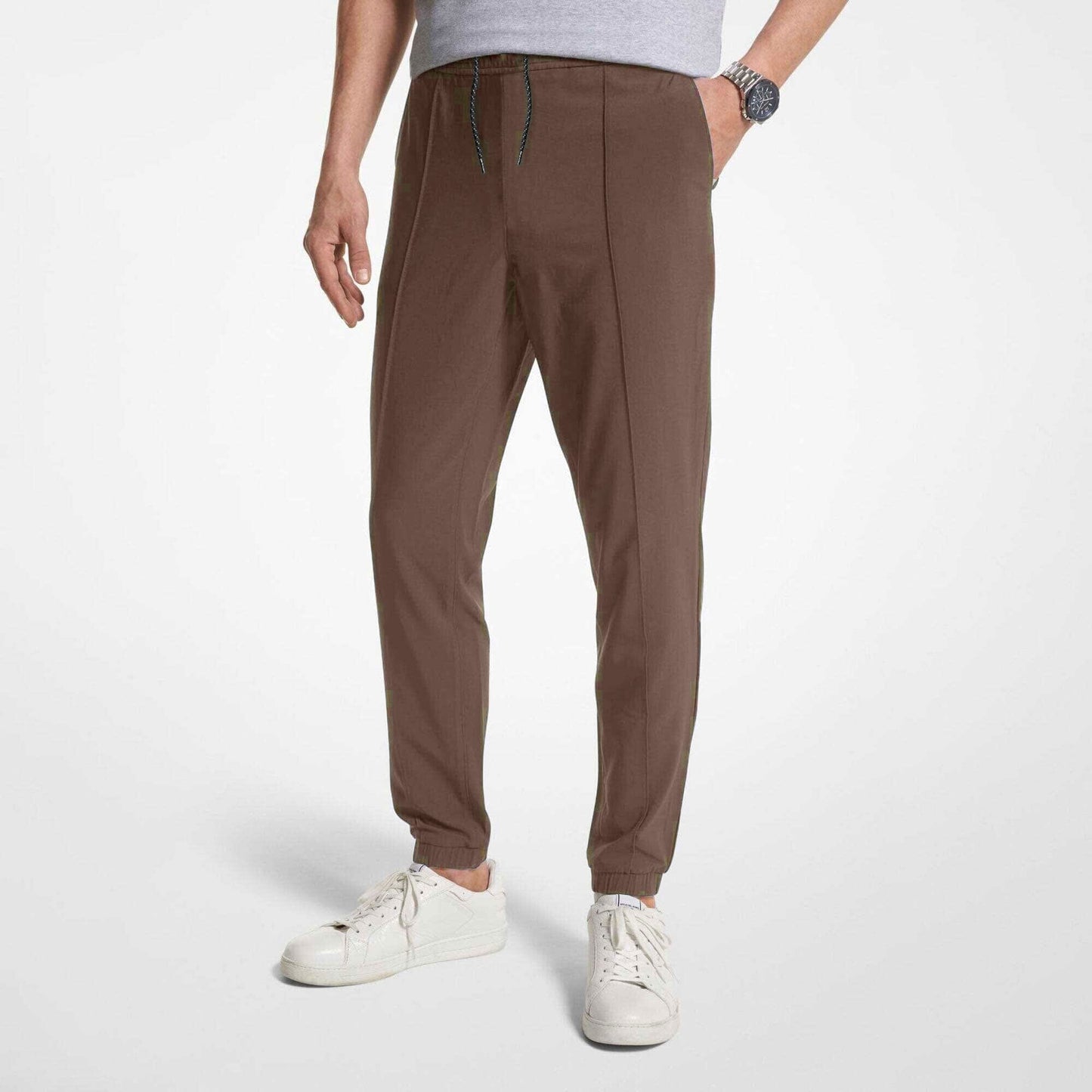 MAX 21 Men's Luhansk Fleece Trousers Men's Trousers SZK Chocolate S 