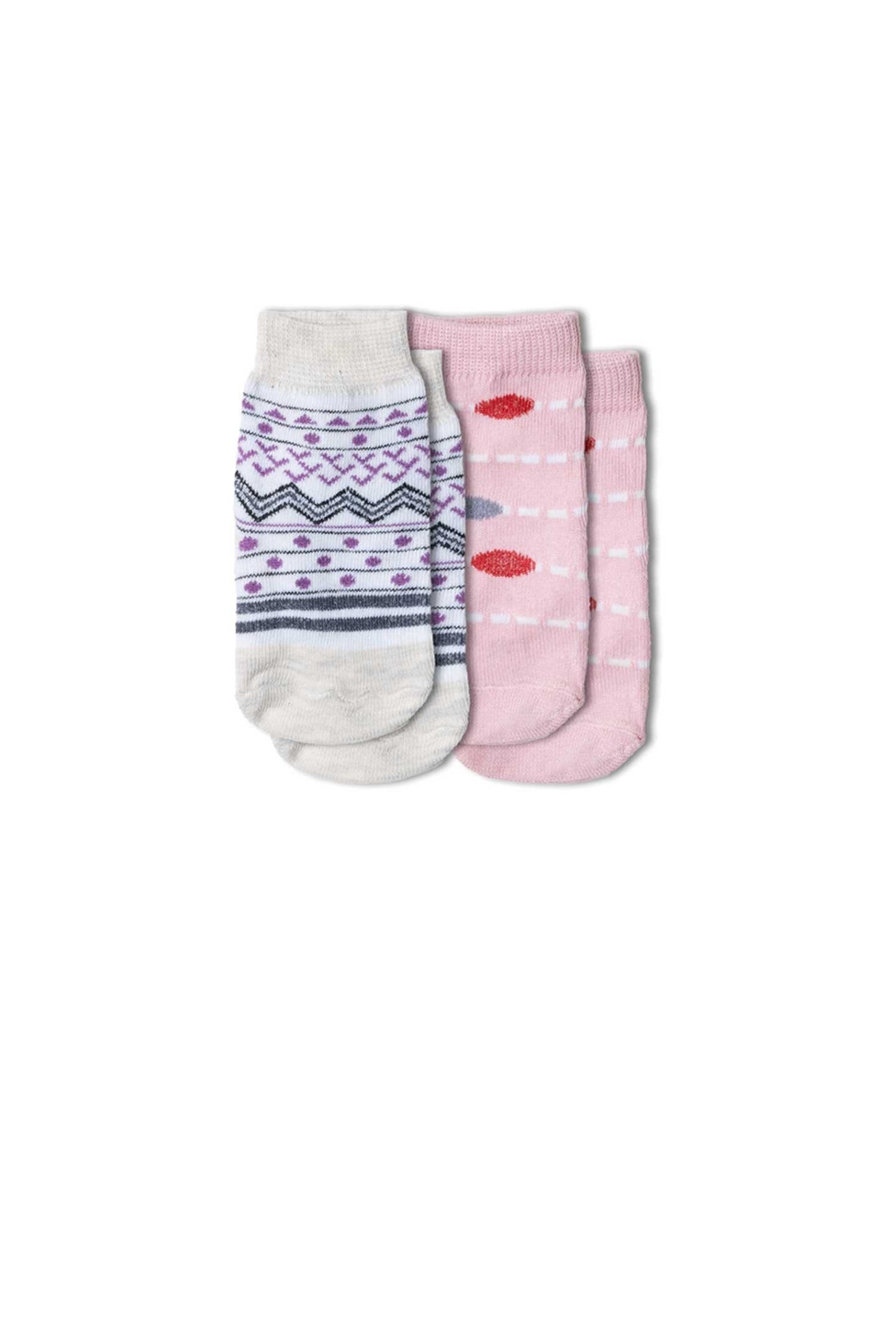 New Born Baby Socks - Pack Of 2