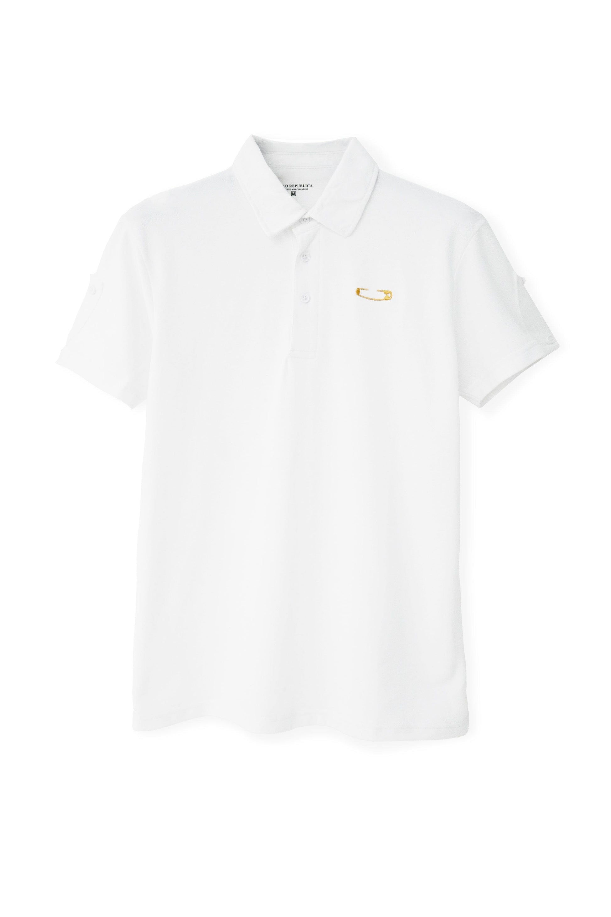 Polo Republica Men's Pin Embroidered Minor Fault Polo Shirt