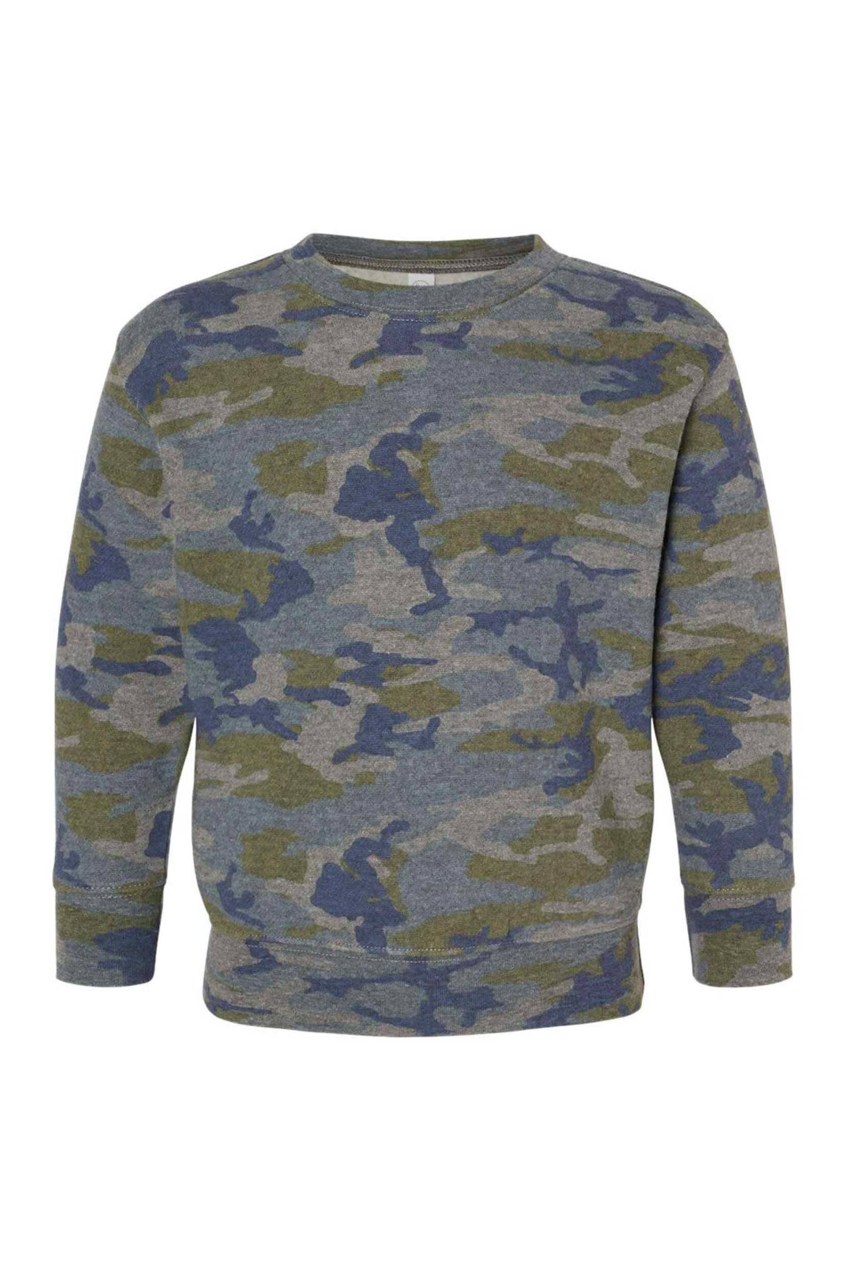 Rabbit Skins Kid's Camo Style Fleece Sweat Shirt Kid's Sweat Shirt SNR 