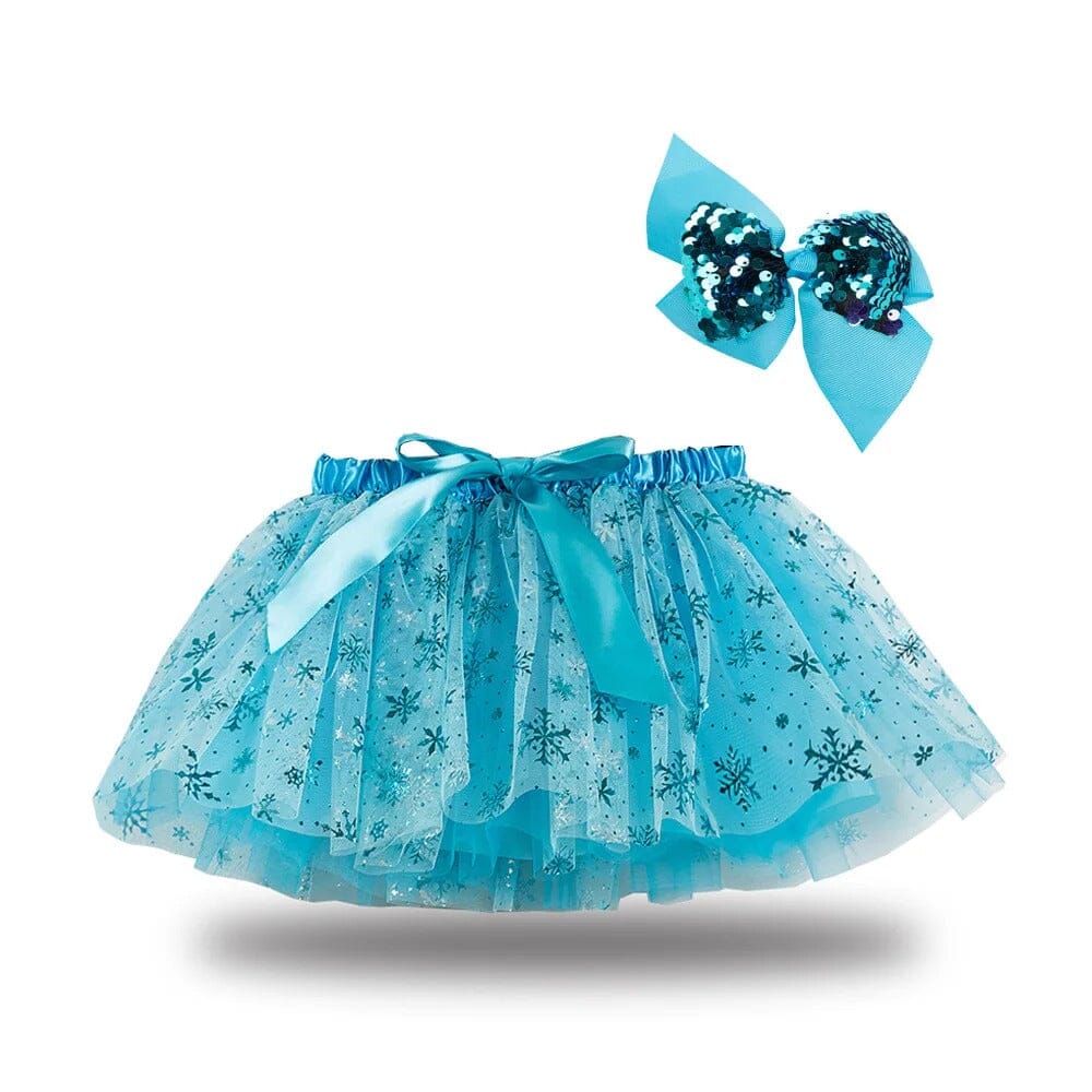 Girl's Elasticated Waist Fancy Net Skirt With Bow Girl's Skirt Sunshine China 