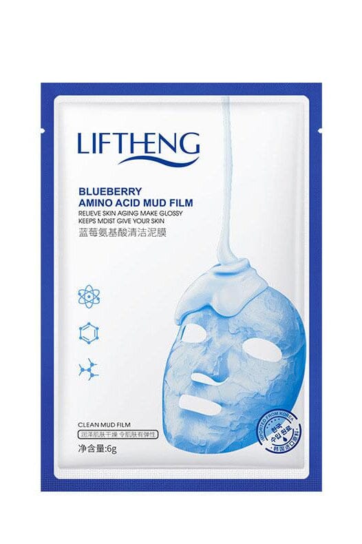 Blueberry Amino Acid Cleansing Mud Mask Health & Beauty Sunshine China 