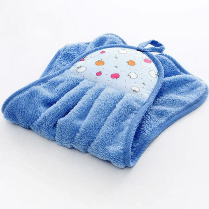 Hanging Super Absorbent Microfiber Hand Towel Towel Sunshine China Sky Blue 