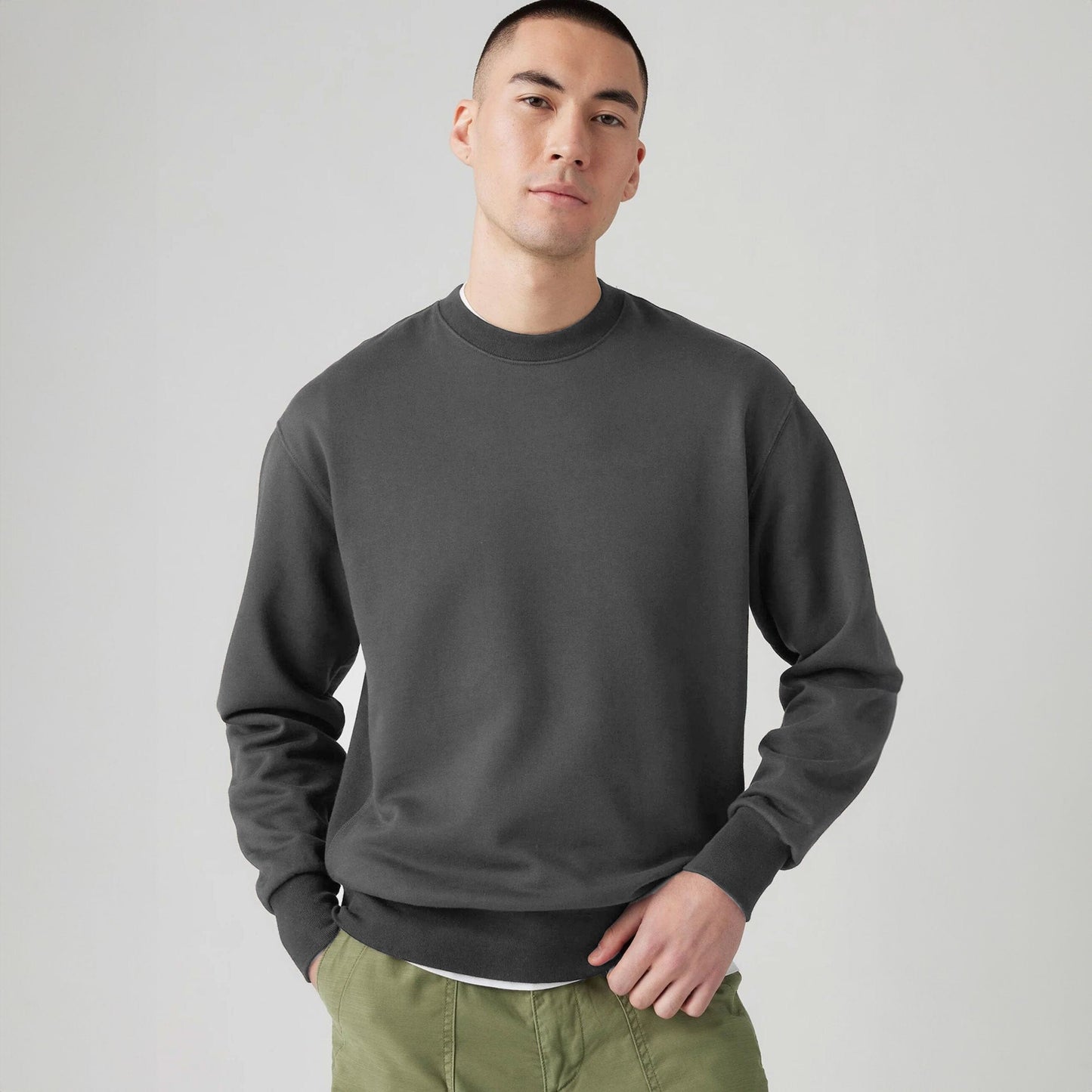 Payper Men's Crew Neck Minor Fault Fleece Sweatshirt