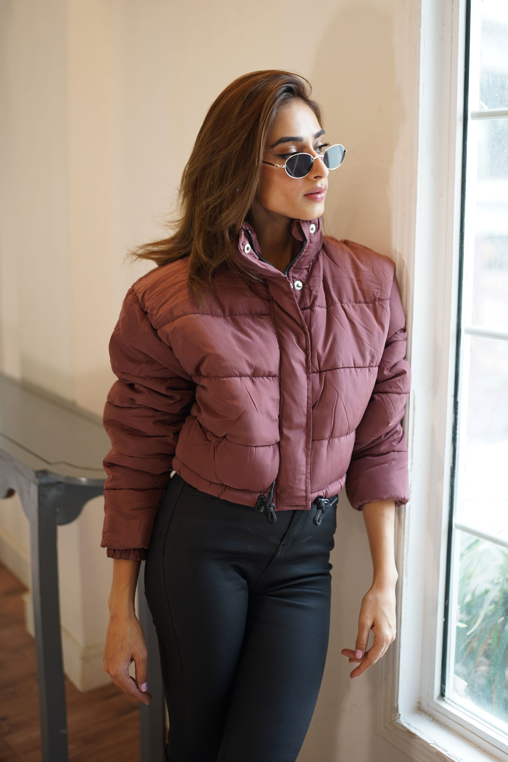 RSG Women's Padded Puffer Crop Jacket Women's Jacket Rooshani Enterprises 