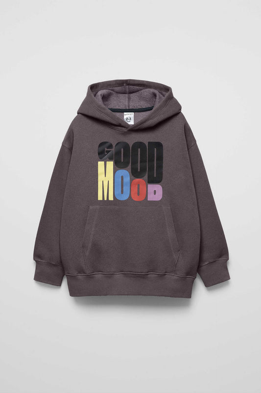 LFT Kid's Good Mood Printed Minor Fault Pullover Hoodie