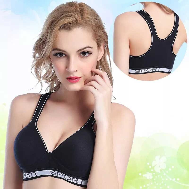 Voting Women's Padded Sports Bra Women's Lingerie CPKM Black 30 