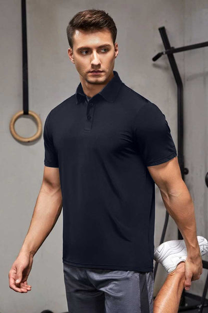 Polo Republica Men's Essentials Activewear Polo Shirt - Moisture Wicking Men's Polo Shirt Polo Republica 