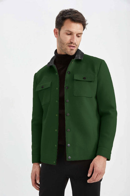 Polo Republica Men's Full Fur Lining Jacket Men's Jacket Polo Republica Bottle Green S 