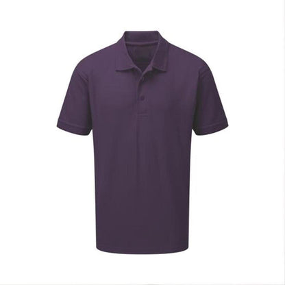 Men's Ontario Minor Fault Short Sleeve Polo Shirt Men's Polo Shirt Image Purple XS 