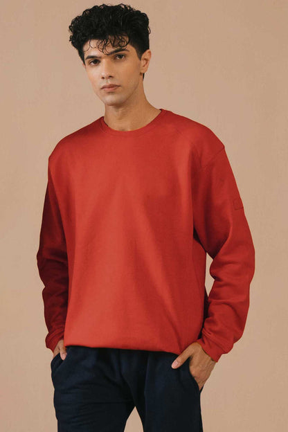 Cut Label Men's Drop-Tail Fleece Sweatshirt Men's Sweat Shirt Fiza International Co. 