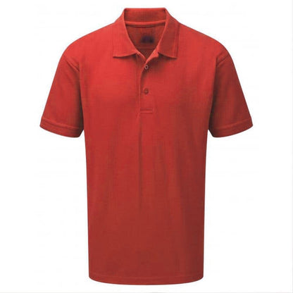 Men's Ontario Minor Fault Short Sleeve Polo Shirt Men's Polo Shirt Image Red XS 