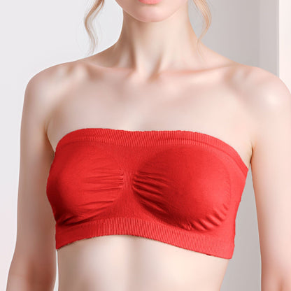 Women's Kerewan Premium Tube Bra Women's Lingerie CPUS Red Size 28-32 