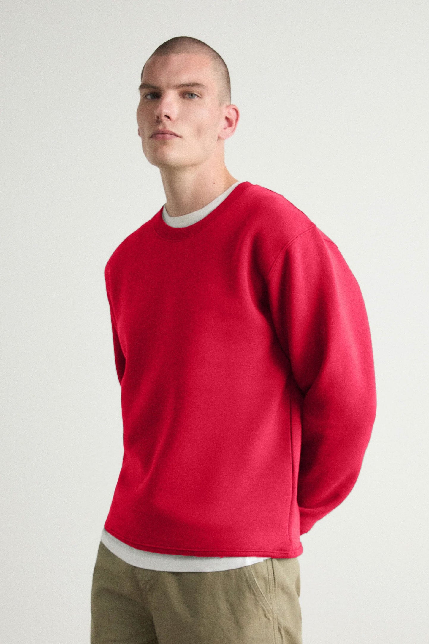 Payper Men's Crew Neck Minor Fault Fleece Sweatshirt