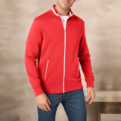 Payper Men's Austin Fleece Zipper Jacket Men's Jacket First Choice Red S 