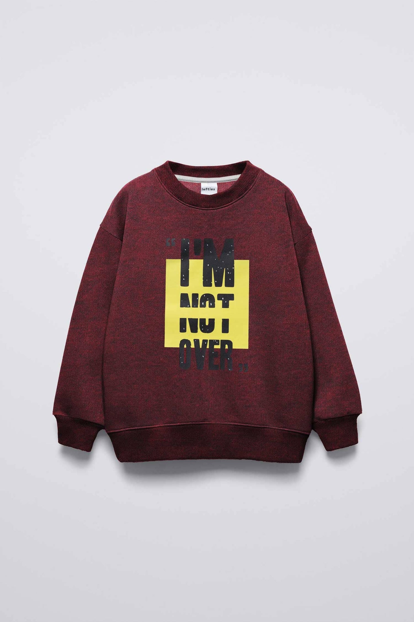 LFT Kid's I'm Not Over Printed Fleece Sweat Shirt