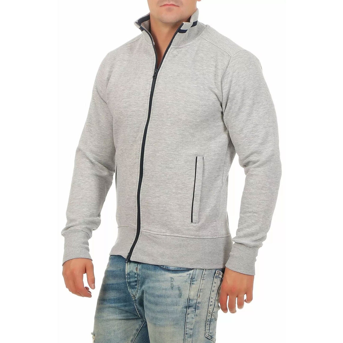 Payper Men's Marseille Double Zipper Jacket Men's Jacket First Choice Heather Grey XS 