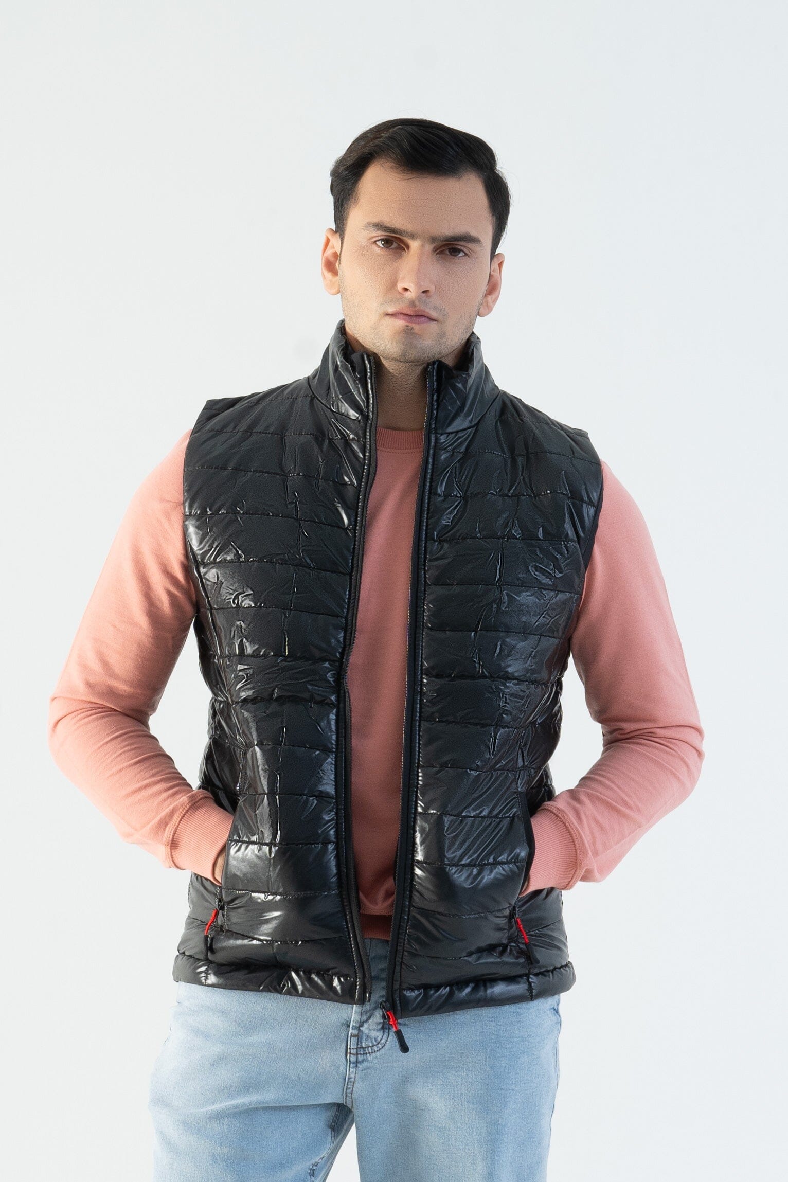 Men's Salford Body Warmer Puffer Gilet Men's Gilet SVS Enterprises ( Sale Basis ) Black S 