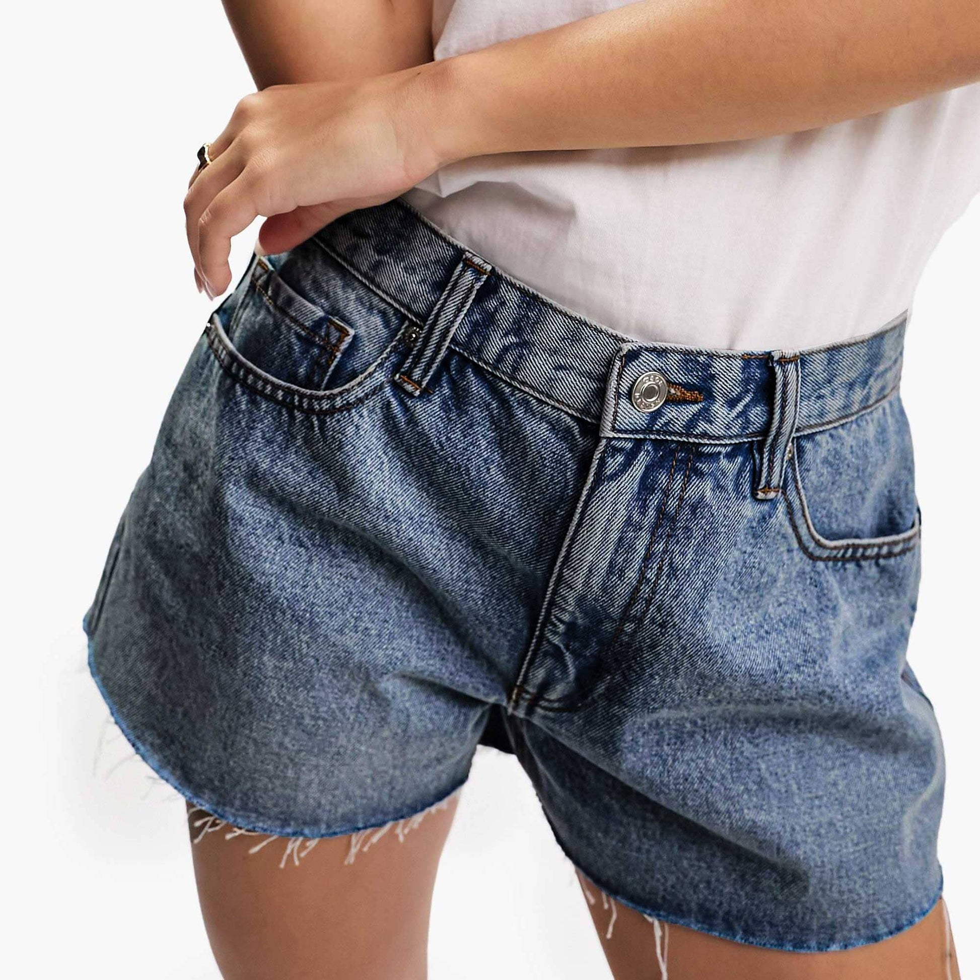 Women's Deventer Denim Shorts Women's Shorts HAS Apparel 