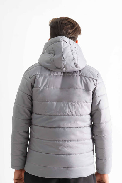 Men's Hooded Puffer Jacket Men's Jacket SVS Enterprises ( Sale Basis ) 