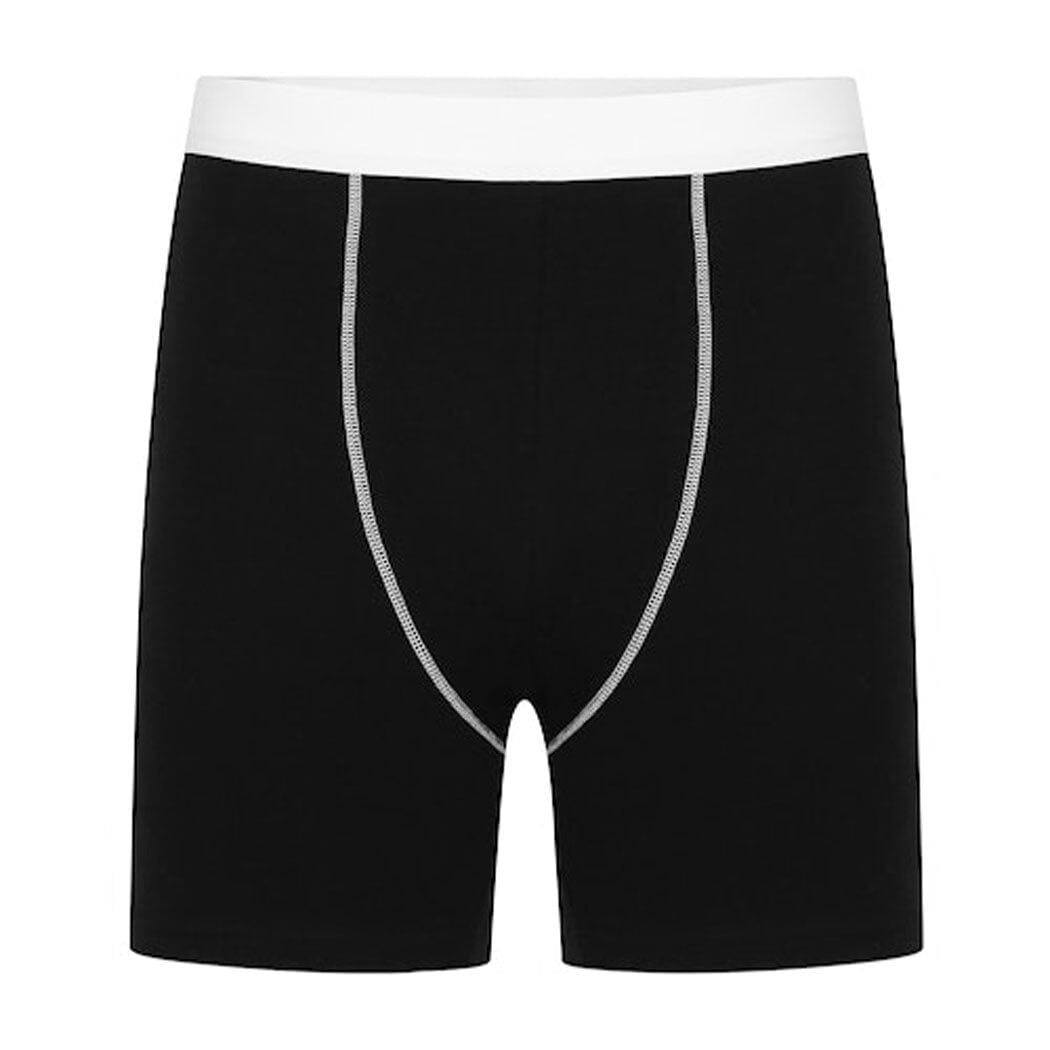 Men's Threading Detail Oxford Boxer Shorts