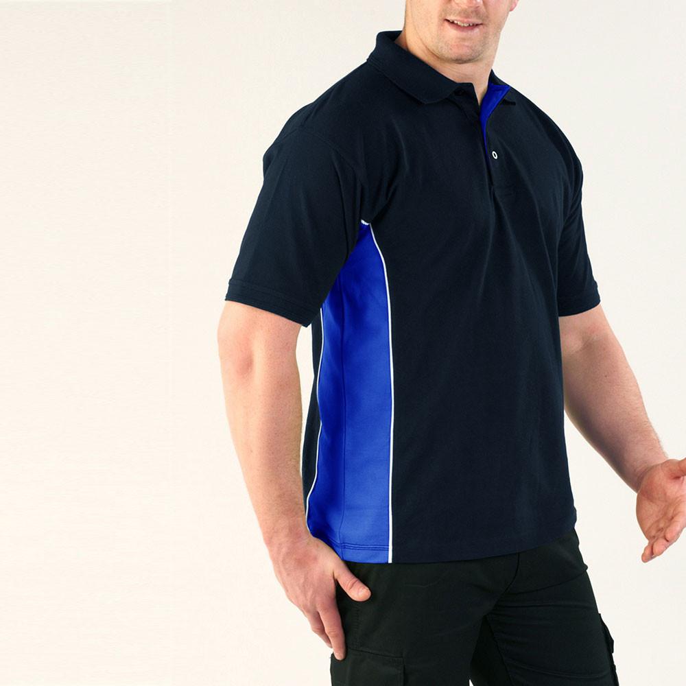 Silver Stone B Quality Polo Shirt B Quality Image Navy Royal L