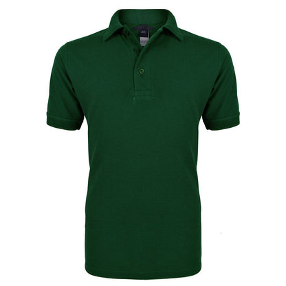 Men's Hobs Delton Minor Fault Polo Shirt Minor Fault Image Bottle Green S 