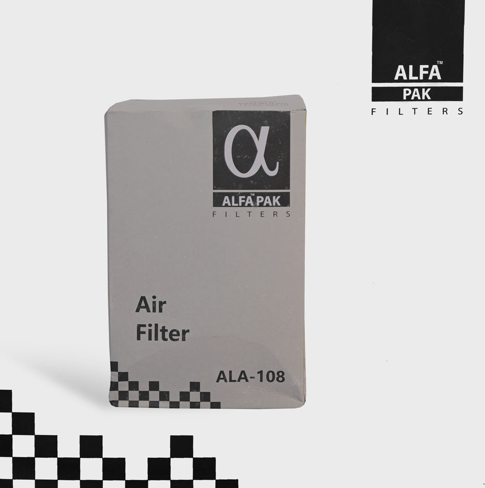 Alfa Pak Suzuki Ravi/Bolan Air Filter - ALA-108 Motor Vehicle Engine Parts UAP 