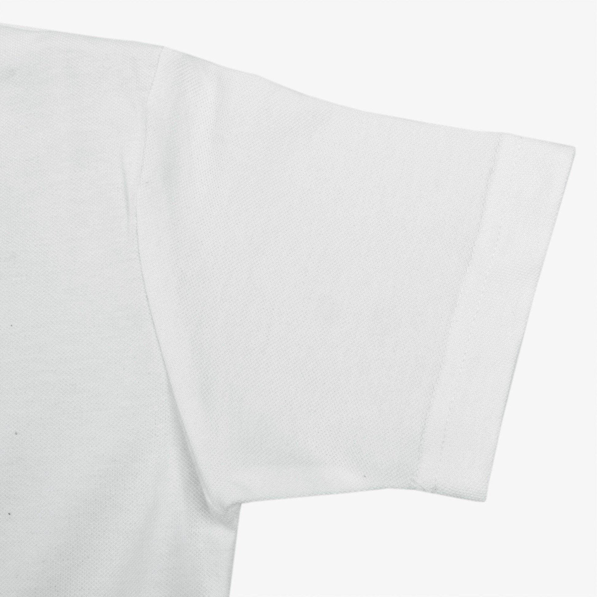 Boy's Export-Quality White Short Sleeve Crew Neck Tee Shirt