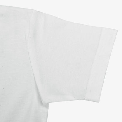 Boy's Export-Quality White Short Sleeve Crew Neck Tee Shirt